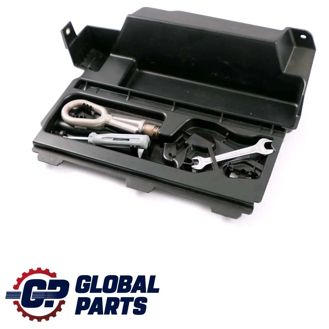 BMW 3 Series E91 Support Warning Triangle Trunk Trim Cover Tool Box Towing Hitch - SKU 77141859 - Part number 7141859