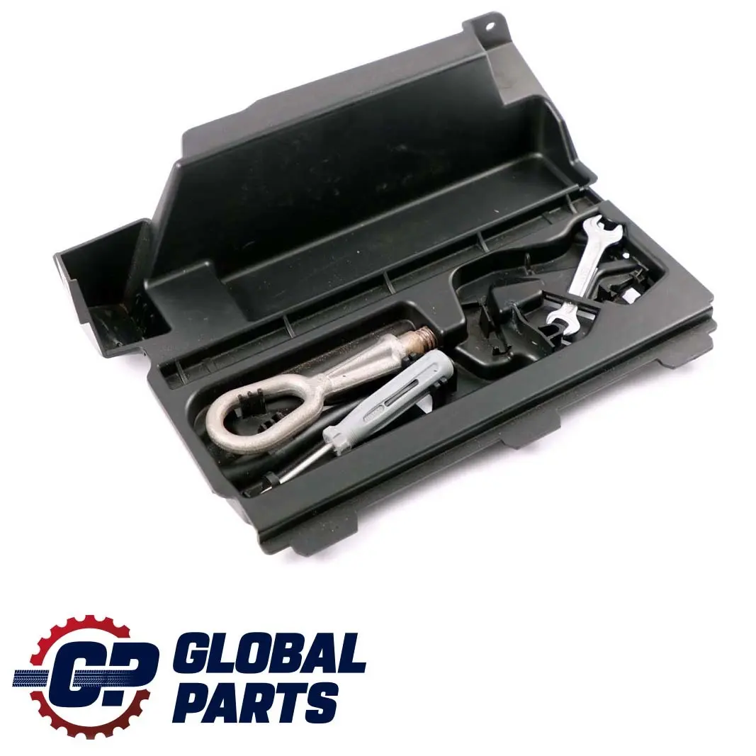 BMW 3 Series E91 Support Warning Triangle Trunk Trim Cover Tool Box Towing Hitch - SKU 77141859 - Part number 7141859