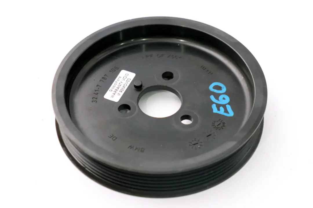 Polea De La bomba De La direccion asistida para BMW X3 E46 E53 E60 E65 E83 con número de pieza 7787106 BMW X3 E46 E53 E60 E65 E83 Polea De La bomba De La direccion asistida - SKU 7787106 - Número de pieza 7787106