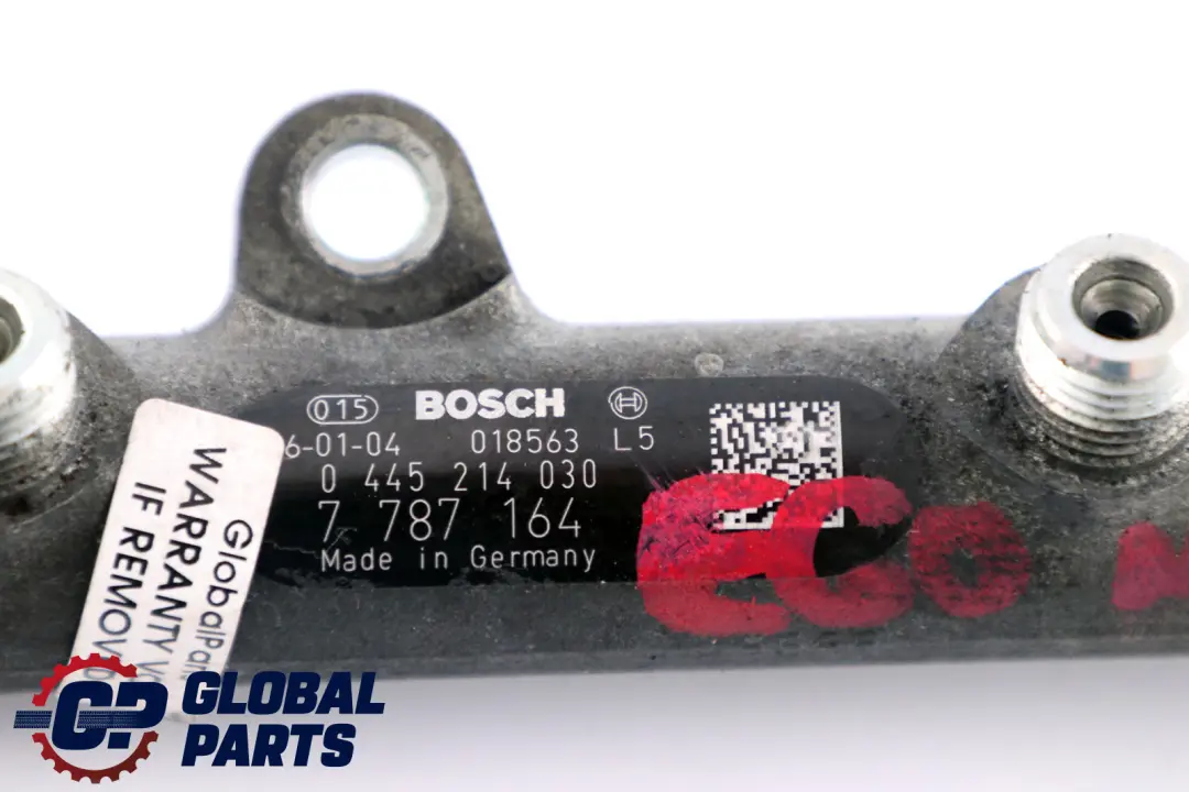 BMW X3 E60 E87 E90 E91 Diesel M47N2 Fuel Injector Rail Line - SKU 7787164 - Part number 7787164