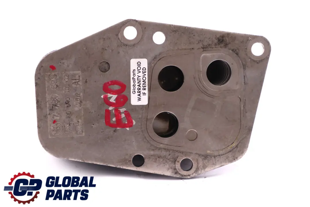 BMW E60 E61 E90 E91 Motor M47N2 Refrigerador Aceite Intercambiador Calor - SKU 7787698 - Número de pieza 7787698