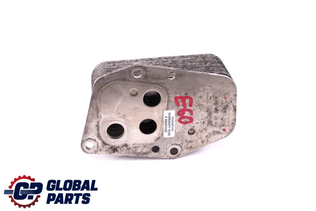 M47N2 Refrigerador Aceite Intercambiador Calor para BMW E60 E61 E90 E91 Motor con número de pieza 7787698 BMW E60 E61 E90 E91 Motor M47N2 Refrigerador Aceite Intercambiador Calor - SKU 7787698 - Número de pieza 7787698