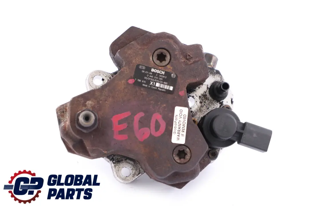 bomba De presion De inyeccion De combustible para BMW E60 E87 E90 E91 Diesel con número de pieza 13517788670 BMW E60 E87 E90 E91 Diesel bomba De presion De inyeccion De combustible - SKU 7788670 - Número de pieza 13517788670