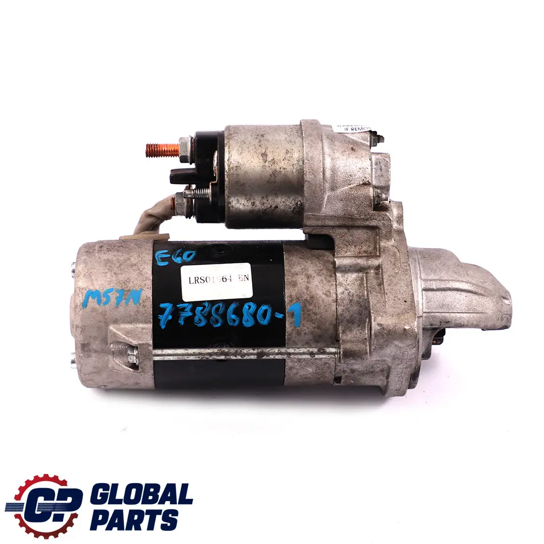 BMW 3 5 7 X3 X5 E46 E60 E61 E65 E83 E53 M57N Demarreur LRS01964BN - SKU 7788680-1 - Numéro de pièce 7788680