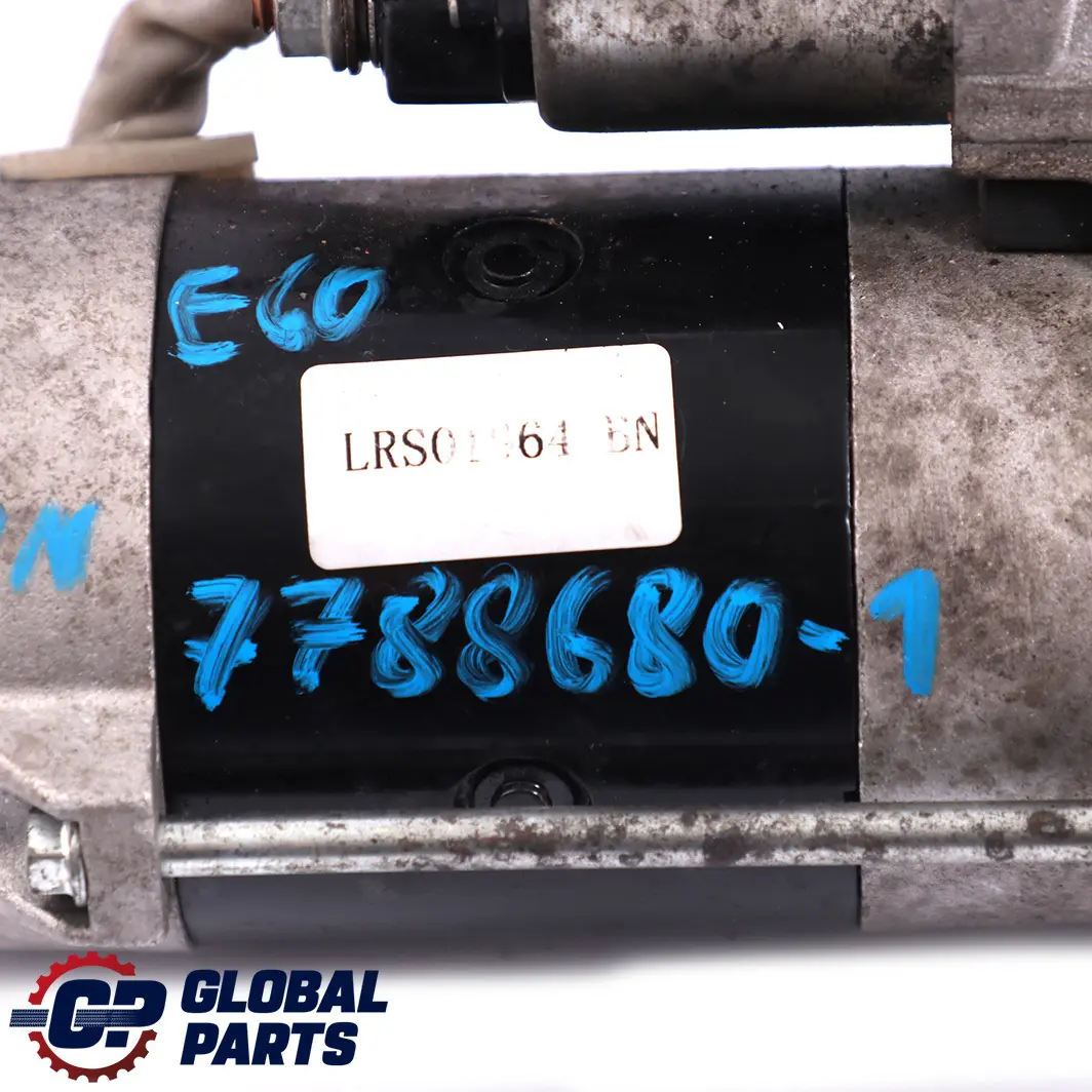 M57N Starter Motor LRS01964BN to BMW E46 E60 E61 E65 E83 E53 with Part number 7788680 BMW E46 E60 E61 E65 E83 E53 M57N Starter Motor LRS01964BN - SKU 7788680-1 - Part number 7788680