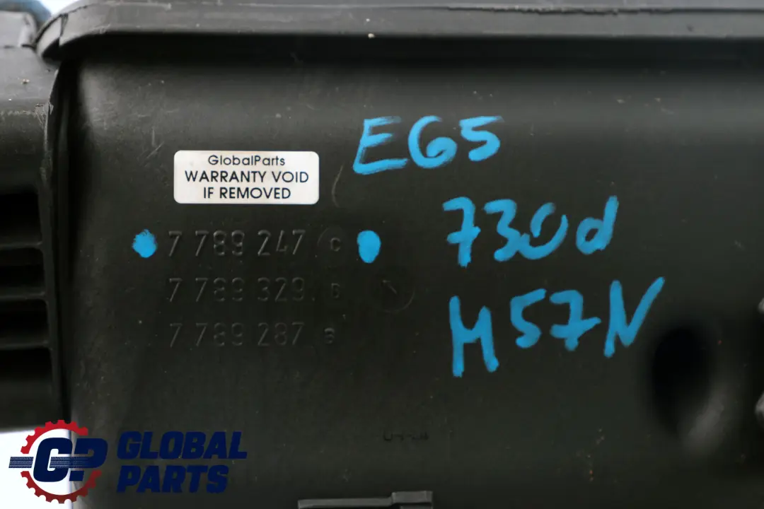 M57N Intake Inlet Manifold without Flap Control to BMW 7 Series E65 730d with Part number 7800581 BMW 7 Series E65 730d M57N Intake Inlet Manifold without Flap Control - SKU 7789247 - Part number 7800581