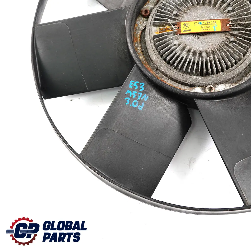 BMW X5 E46 E53 E65 M57N 3.0d Ventilateur visqueux système refroidissement moteur - SKU 7789256-1 - Numéro de pièce 7789256