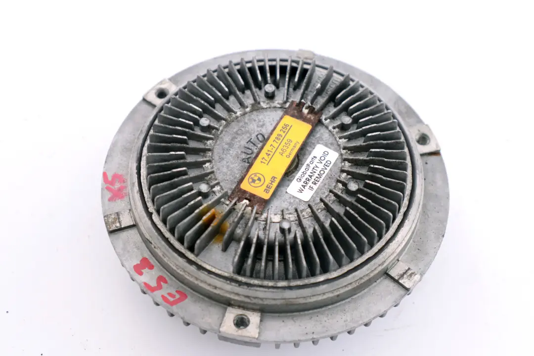 M57N 3.0d Diesel Motor Sistema Enfriamiento Ventilador Viscoso para BMW E46 E53 E65 con número de pieza 7789256 BMW E46 E53 E65 M57N 3.0d Diesel Motor Sistema Enfriamiento Ventilador Viscoso - SKU 7789256 - Número de pieza 7789256