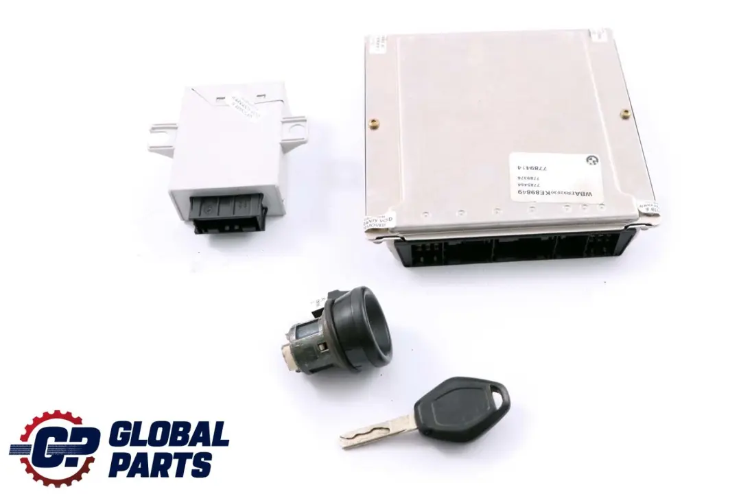BMW 3 Series E46 330d Diesel M57 184HP ECU Kit DDE EWS3 + Key Manual - SKU 7789376-2 - Part number 7789376