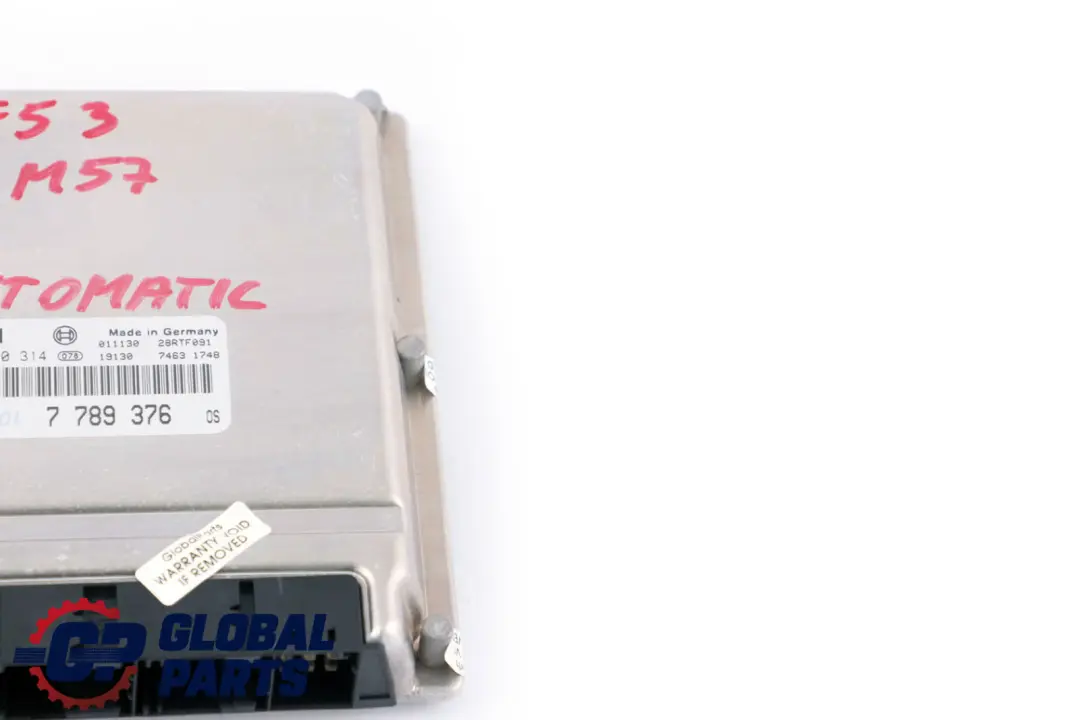 BMW X5 E46 E39 E53 M57 3.0d DDE Módulo de unidad de control del motor - SKU 7789376 - Número de pieza 7789376