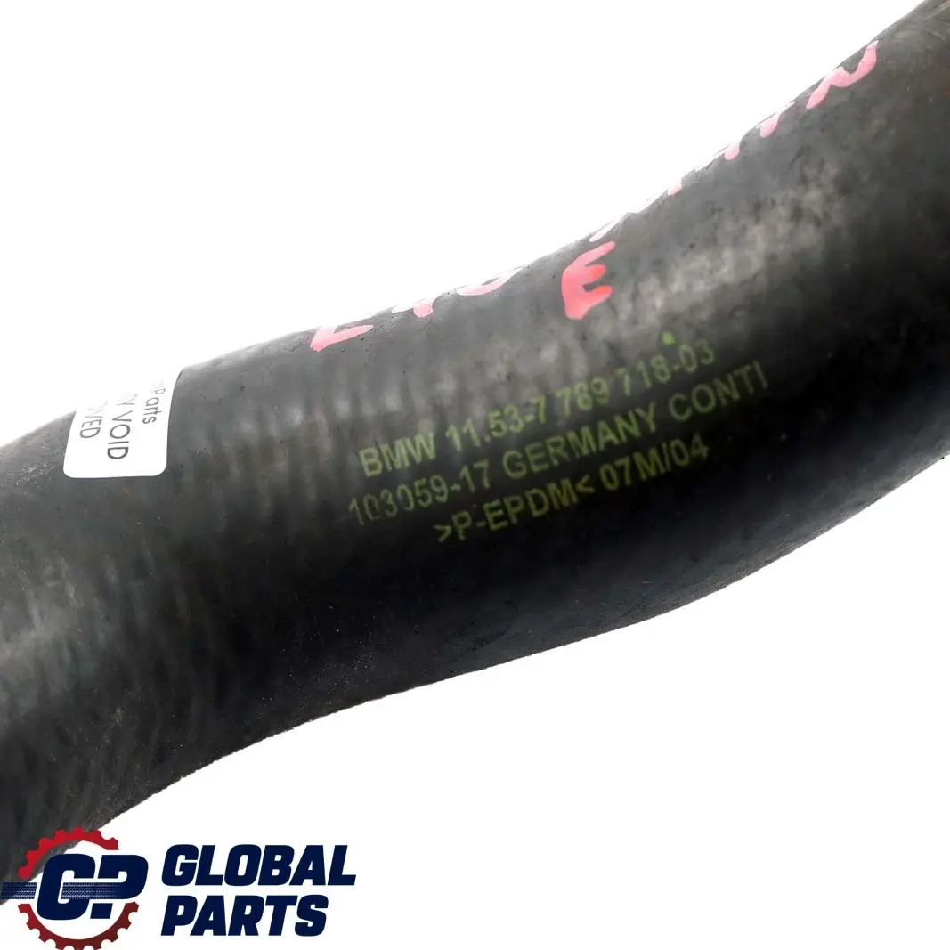 BMW 3 Series E46 M47N Radiator Coolant Water Hose Pipe - SKU 7789718 - Part number 7789718