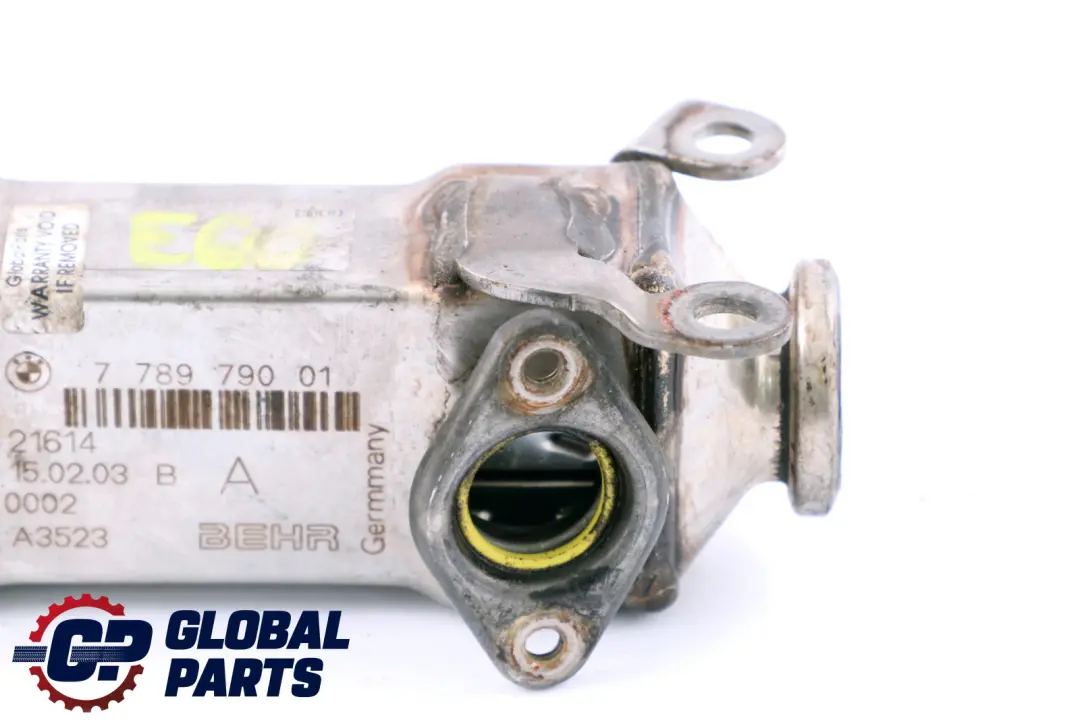 BMW E60 E61 E65 M57N2 Collecteur d'échappement EGR Gas Cooler - SKU 7789790 - Numéro de pièce 7789790