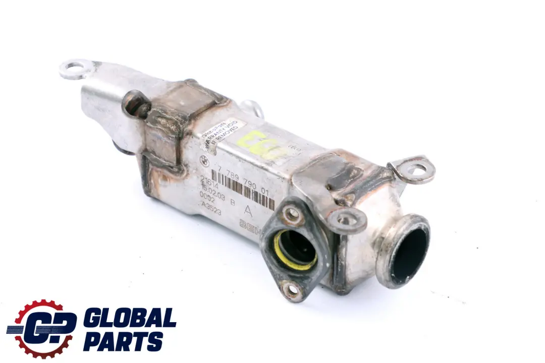 BMW E60 E61 E65 M57N2 Collecteur d'échappement EGR Gas Cooler - SKU 7789790 - Numéro de pièce 7789790