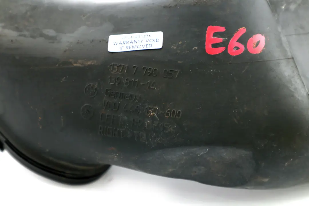 BMW E60 E61 LCI M5 Benzina Canale di Aspirazione 1371 - SKU 7790057 - Numero di parte 7790057