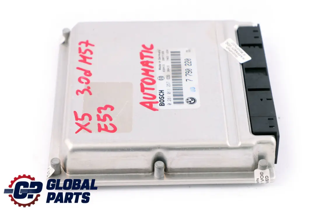 M57 Basic DDE Control Unit DDE Automatic to BMW E39 525d 530d E53 3.0d with Part number 7790220 BMW E39 525d 530d E53 3.0d M57 Basic DDE Control Unit DDE Automatic - SKU 7790220 - Part number 7790220