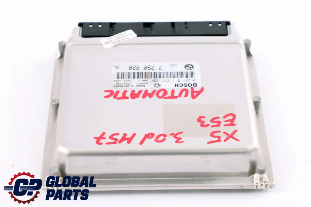 BMW E39 525d 530d E53 3.0d M57 Basic DDE Control Unit DDE Automatic - SKU 7790220 - Part number 7790220
