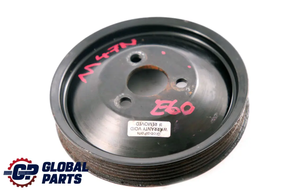 M57N Lenkhilfepumpe Riemenscheibe für BMW 5 6 7 er E60 E61 E63 LCI E65 mit Teilenummer 7790638 BMW 5 6 7 er E60 E61 E63 LCI E65 M57N Lenkhilfepumpe Riemenscheibe - SKU 7790638 - Teilenummer 7790638