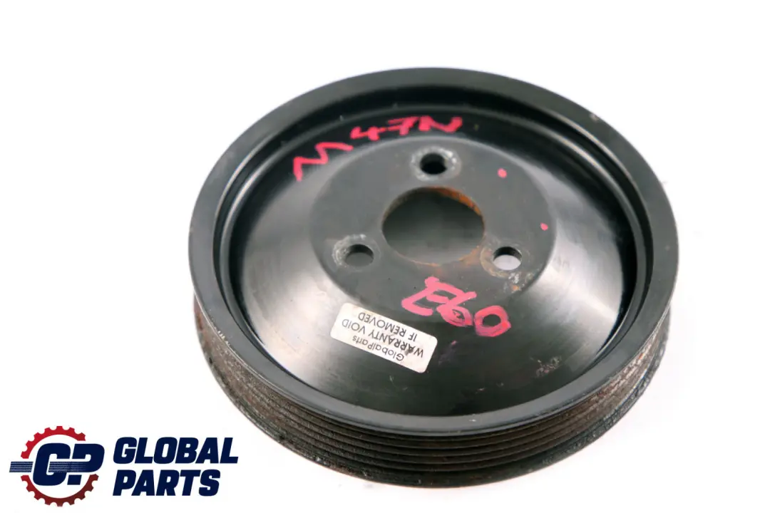 M57N Lenkhilfepumpe Riemenscheibe für BMW 5 6 7 er E60 E61 E63 LCI E65 mit Teilenummer 7790638 BMW 5 6 7 er E60 E61 E63 LCI E65 M57N Lenkhilfepumpe Riemenscheibe - SKU 7790638 - Teilenummer 7790638