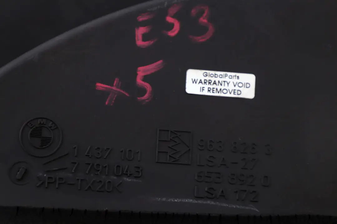 BMW X5 E53 3.0d M57N Kanał Wlot Dolot Powietrza - SKU 7791043 - Numer Części 7791043