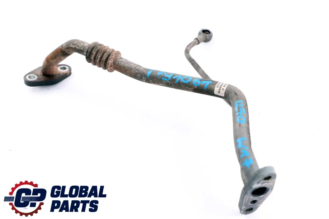 W17 Conduite Huile Lubrification Turbocompresseur pour Mini Cooper One D R50 à propos du numéro de pièce 7791061 Mini Cooper One D R50 W17 Conduite Huile Lubrification Turbocompresseur - SKU 7791061 - Numéro de pièce 7791061