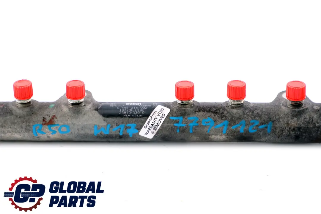 Mini Cooper One D R50 W17 Acumulador Presión Combustible - SKU 7791121 - Número de pieza 7791121