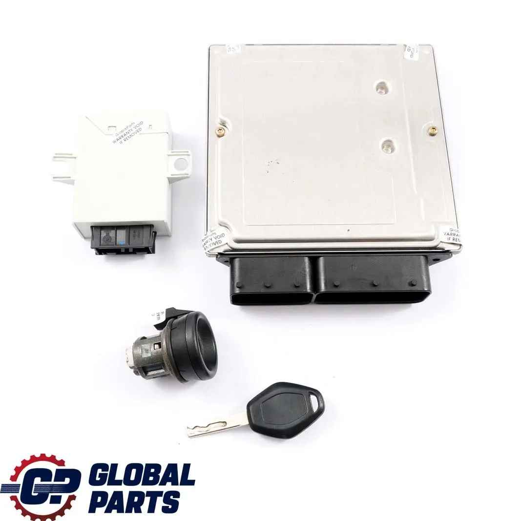 BMW E46 320d Diesel Engine M47N 150HP ECU Kit DDE EWS3 + Key Automatic - SKU 7791190-1 - Part number 7791190