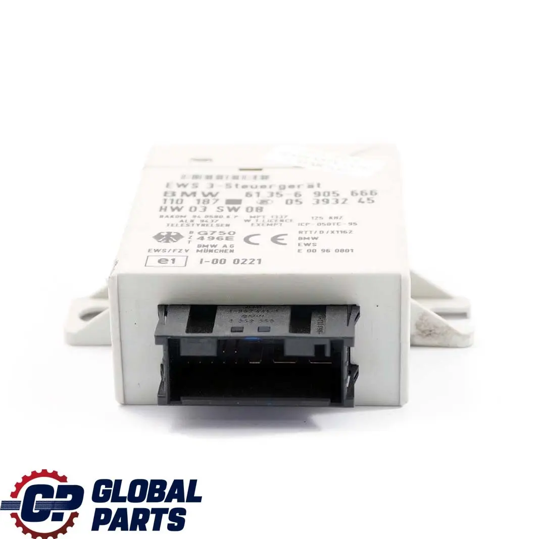 BMW E46 320d Diesel Engine M47N 150HP ECU Kit DDE EWS3 + Key Manual - SKU 7791190-2 - Part number 7791190