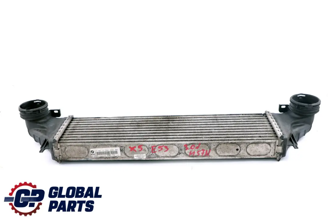 M57N 3.0d Refroidisseur d'air suralimentation Intercooler pour BMW X5 E53 à propos du numéro de pièce 7791231 BMW X5 E53 M57N 3.0d Refroidisseur d'air suralimentation Intercooler - SKU 7791231 - Numéro de pièce 7791231