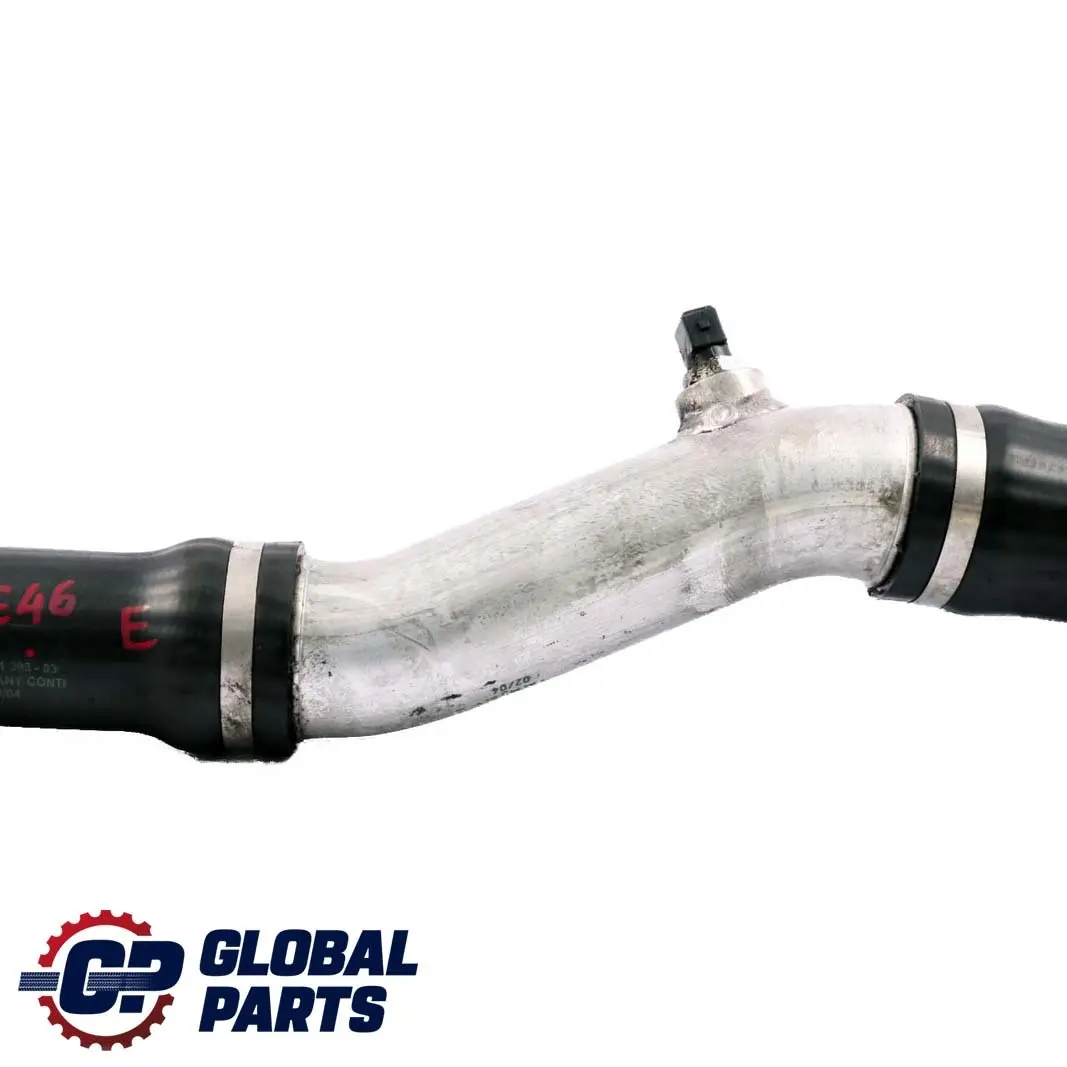 M47N Charge Air Line Hose Cooler Intake to BMW 3 Series E46 with Part number 7791393 BMW 3 Series E46 M47N Charge Air Line Hose Cooler Intake - SKU 7791393 - Part number 7791393