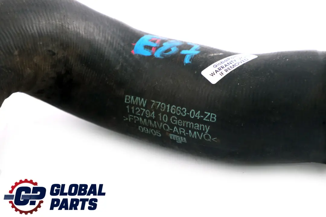 BMW 1 Series E87 118d 120d M47N2 Charge Air Turbo Intercooler Pipe Tube - SKU 7791663 - Part number 7791663