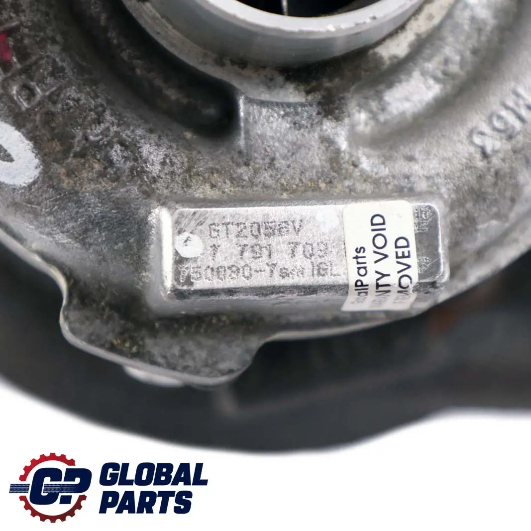 BMW E60 E61 525D M57N Turbocompresseur Garrett - SKU 7791758 - Numéro de pièce 7791709