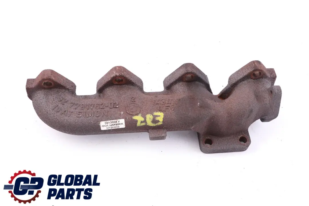 Collecteur d'echappement pour BMW E87 E90 E91 118d 120d 318d 320d à propos du numéro de pièce 7791762 BMW E87 E90 E91 118d 120d 318d 320d Collecteur d'echappement - SKU 7791762 - Numéro de pièce 7791762