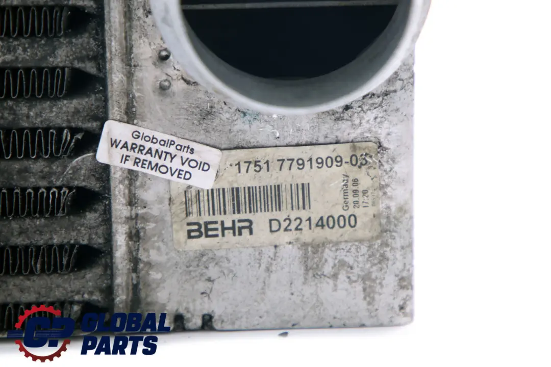 Ladeluftkühler Kühler für BMW 5 6 7 E60 E61 E65 mit Teilenummer 7791909 BMW 5 6 7 E60 E61 E65 Ladeluftkühler Kühler - SKU 7791909 - Teilenummer 7791909