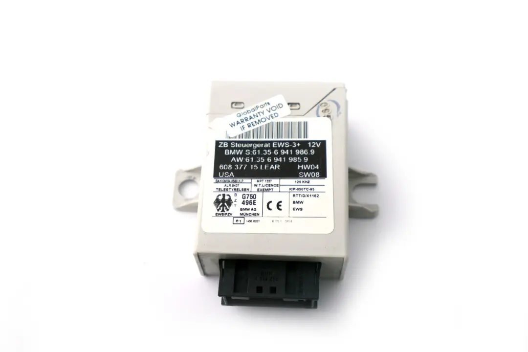 BMW Mini One D W17 1ND 88HP Engine ECU Kit DDE + EWS + Key + BCM Manual - SKU 7792544-2 - Part number 7792544