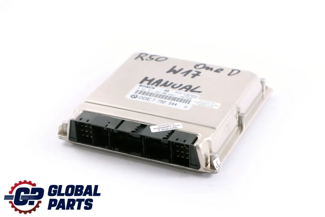 W17 1ND 88HP Motore ECU Unità di controllo DDE Manuale per Mini One D Diesel con numero di parte 7792544 Mini One D Diesel W17 1ND 88HP Motore ECU Unità di controllo DDE Manuale - SKU 7792544 - Numero di parte 7792544