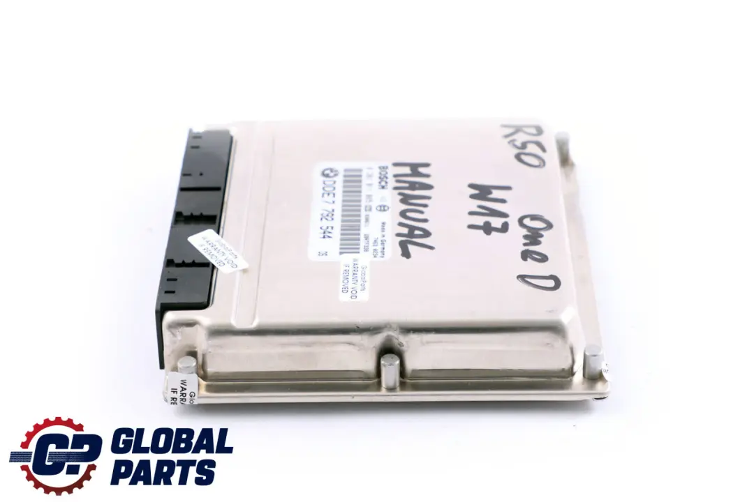 W17 1ND 88HP Motore ECU Unità di controllo DDE Manuale Mini One D Diesel - SKU 7792544 - Numero di parte 7792544