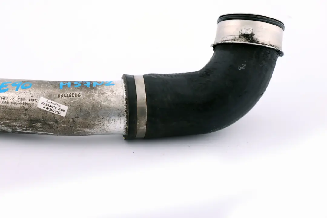 M57N2 Tuyau Conduite Air Suralimentation Moteur Intercooler pour BMW E90 E91 à propos du numéro de pièce 7793117 BMW E90 E91 M57N2 Tuyau Conduite Air Suralimentation Moteur Intercooler - SKU 7793117 - Numéro de pièce 7793117