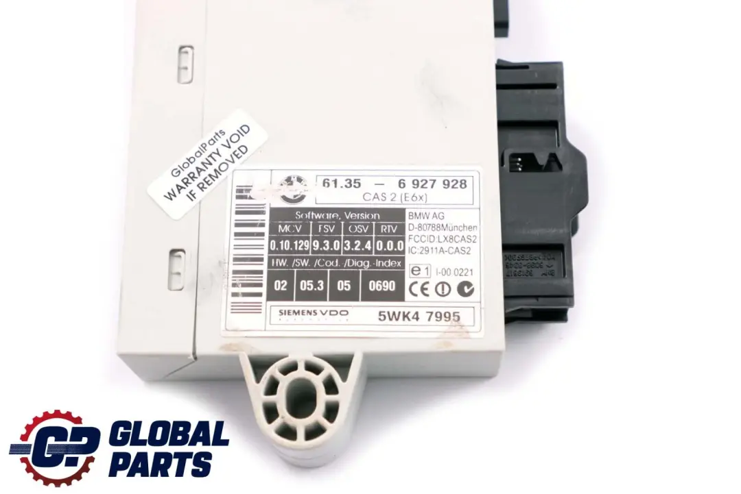M57N 218PS Grundsteuergerät DDE CAS2 + Schlüssel für BMW 5 er E60 E61 530d mit Teilenummer 7793210 BMW 5 er E60 E61 530d M57N 218PS Grundsteuergerät DDE CAS2 + Schlüssel - SKU 7793210-1 - Teilenummer 7793210