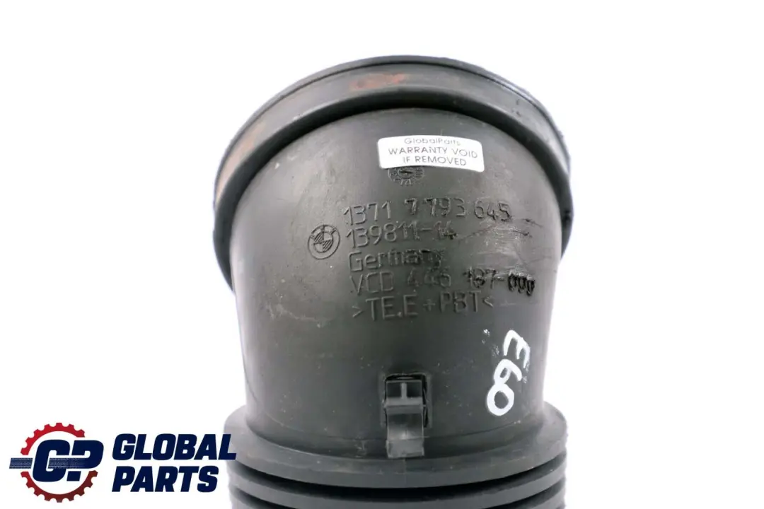 BMW E60 E61 535d M57N Diesel Filtered Air Intake Pipe - SKU 7793645 - Part number 7793645