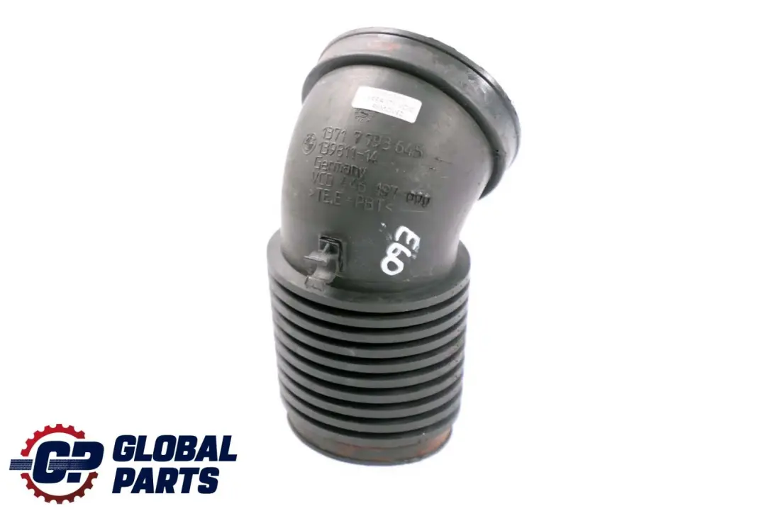 M57N Tubo de Admision de Aire Filtrado Diesel para BMW E60 E61 535d con número de pieza 7793645 BMW E60 E61 535d M57N Tubo de Admision de Aire Filtrado Diesel - SKU 7793645 - Número de pieza 7793645
