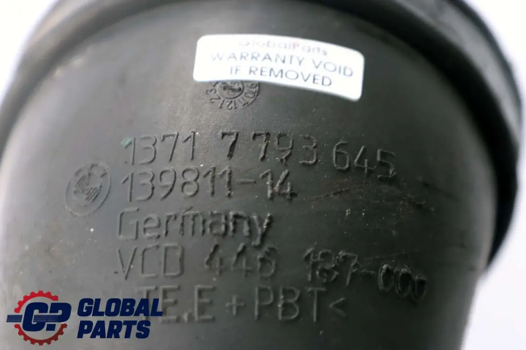 M57N Diesel Tuyau d'admission d'air Filtre pour BMW E60 E61 535d à propos du numéro de pièce 7793645 BMW E60 E61 535d M57N Diesel Tuyau d'admission d'air Filtre - SKU 7793645 - Numéro de pièce 7793645