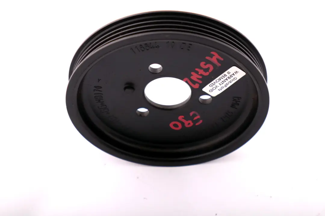 M57N2 Puleggia Pompa Servosterzo per BMW Serie 3 E90 E91 E92 Diesel con numero di parte 7793983 BMW Serie 3 E90 E91 E92 Diesel M57N2 Puleggia Pompa Servosterzo - SKU 7793983 - Numero di parte 7793983
