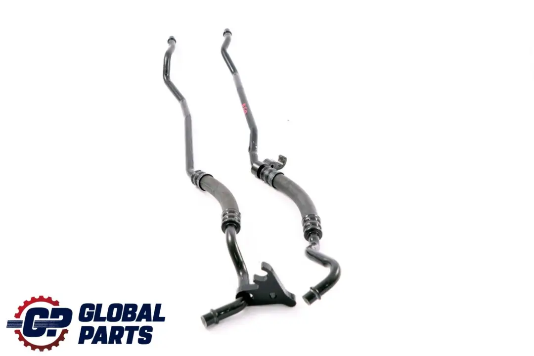 BMW E60 E61 E65 LCi M57N Radiator Oil Cooler Inlet Outlet Pipe - SKU 7794576 - Part number 17227794576 17227794577