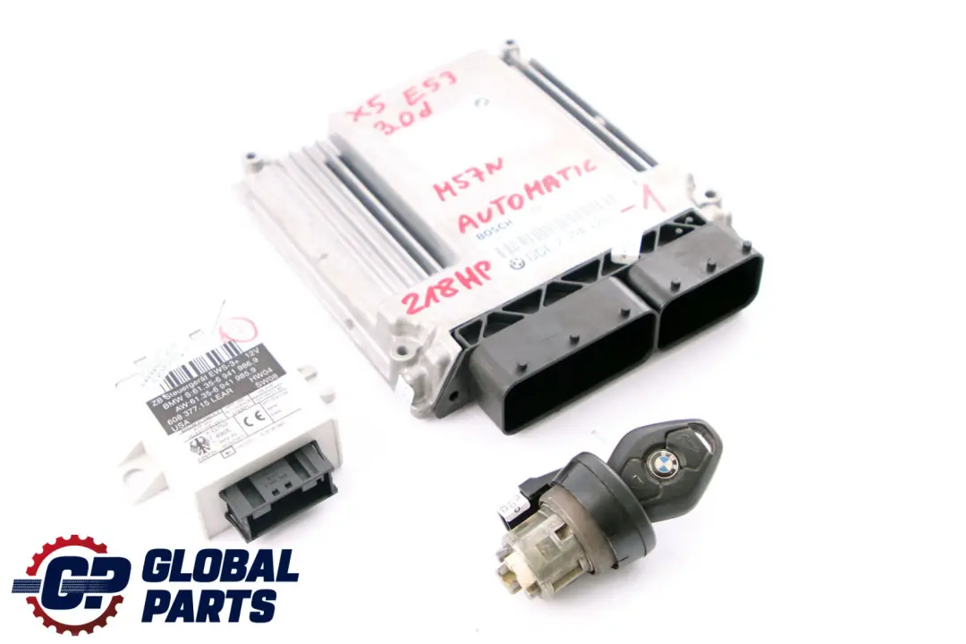 M57N 218HP Zestaw ECU DDE + EWS3 + Klucz Automat do BMW X5 E53 3.0D o numerze 7794626 BMW X5 E53 3.0D M57N 218HP Zestaw ECU DDE + EWS3 + Klucz Automat - SKU 7794626-1 - Numer Części 7794626