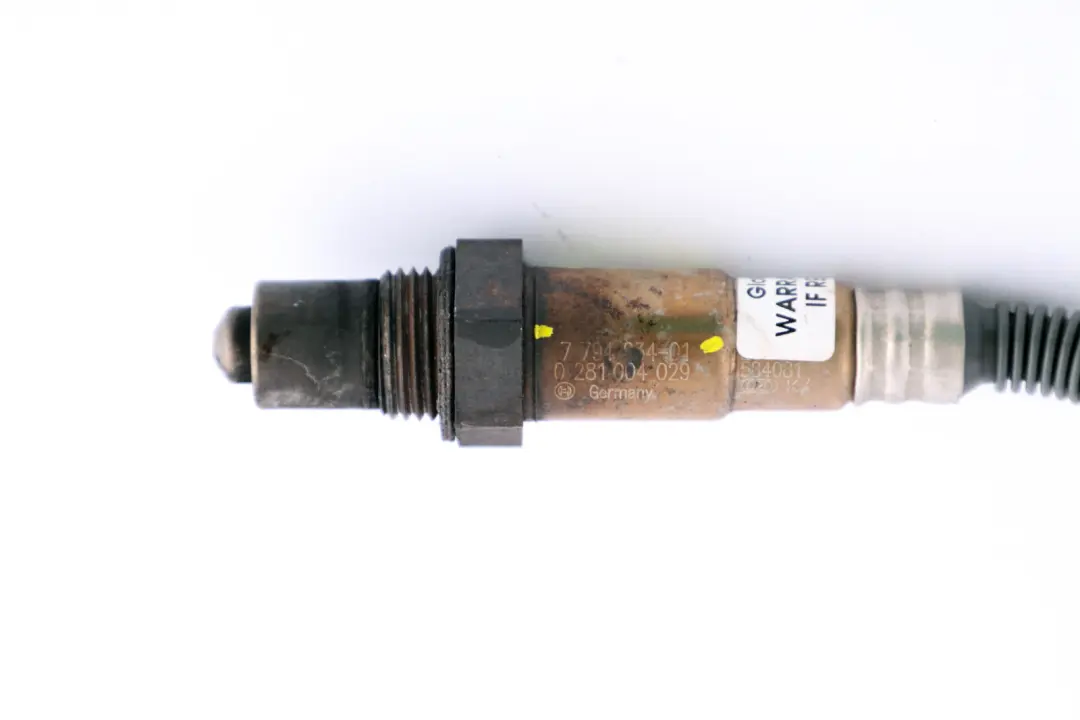 Sonda Lambda Sensore Ossigeno Unità Controllo per BMW E60 E90 E91 LCI F10 con numero di parte 7794634 BMW E60 E90 E91 LCI F10 Sonda Lambda Sensore Ossigeno Unità Controllo - SKU 7794634 - Numero di parte 7794634