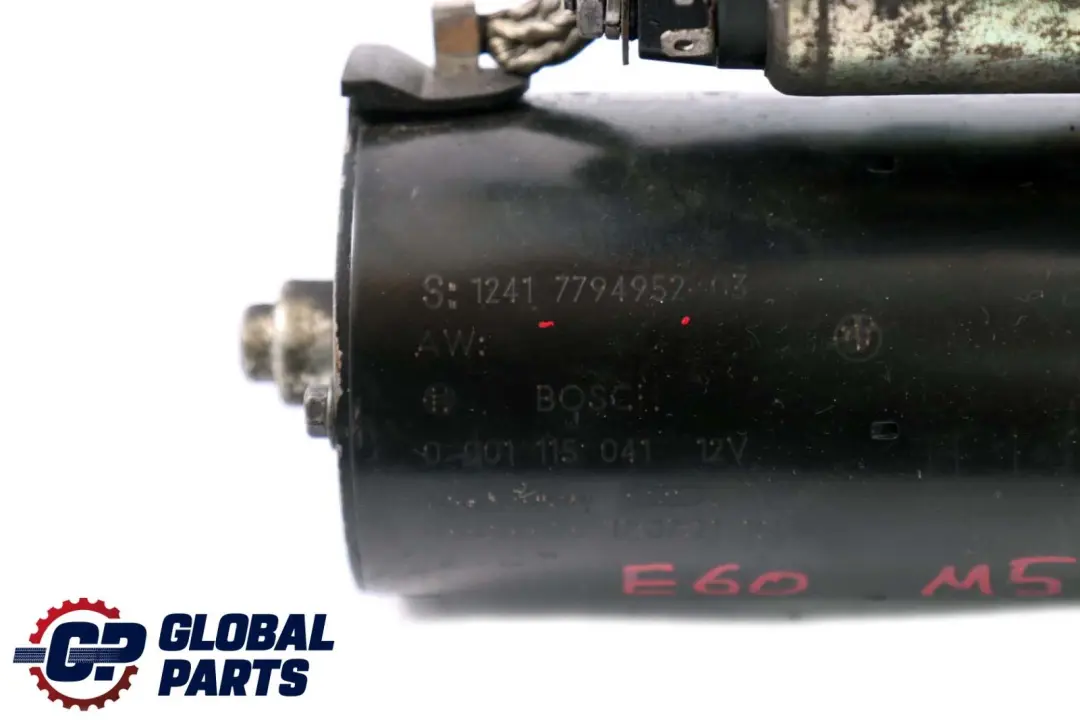 M57 Motor Starter Anlasser 0001115041 für BMW E60 mit Teilenummer 7794952 BMW E60 M57 Motor Starter Anlasser 0001115041 - SKU 7794952 - Teilenummer 7794952