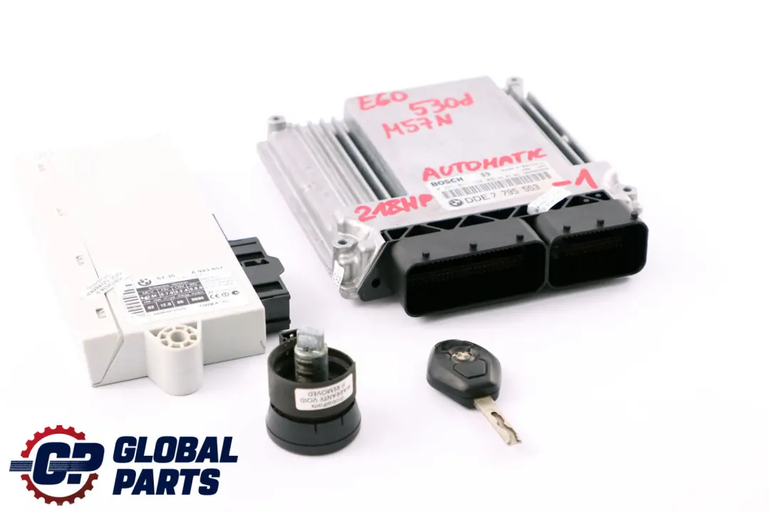 M57N 218HP ECU Kit DDE CAS2 Key Automatic to BMW 5 Series E60 E61 530d with Part number 7795553 BMW 5 Series E60 E61 530d M57N 218HP ECU Kit DDE CAS2 Key Automatic - SKU 7795553-1 - Part number 7795553