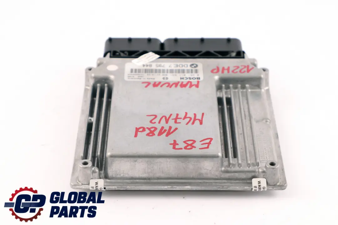 BMW 1 3 Series E87 E90 E91 118d 318d M47N2 ECU Engine DDE Control Unit - SKU 7795844-1 - Part number 7795844