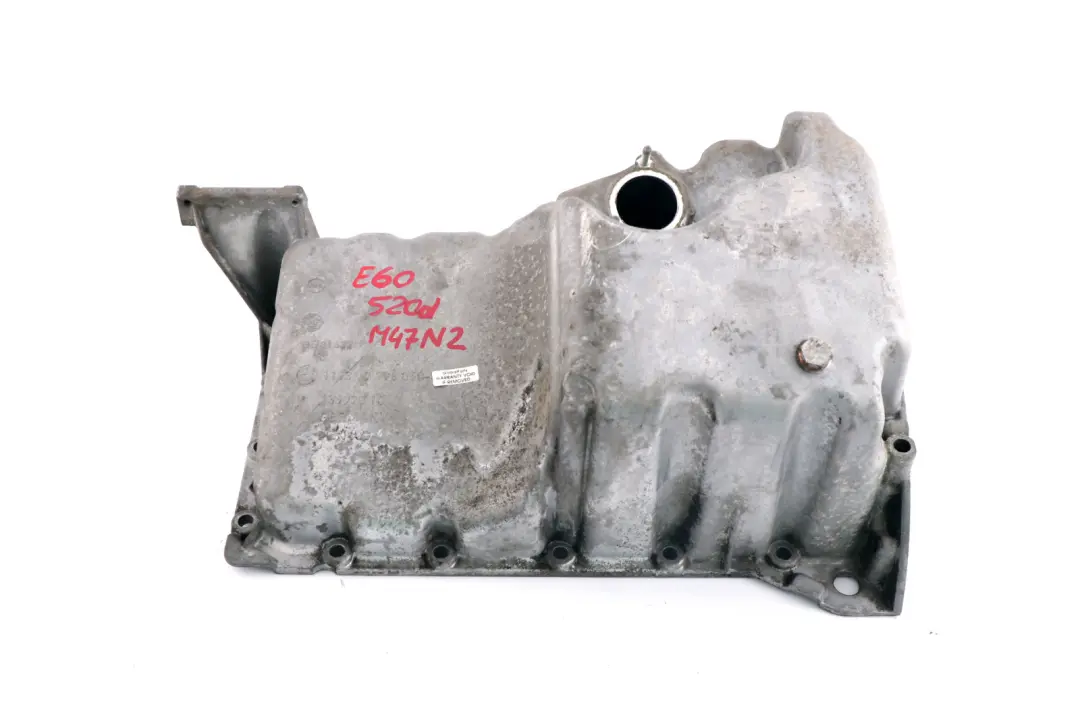 BMW 5 Series E60 E60N E61 LCI 520d M47N2 Diesel Engine Oil Sump Pan - SKU 7796050 - Part number 7806224