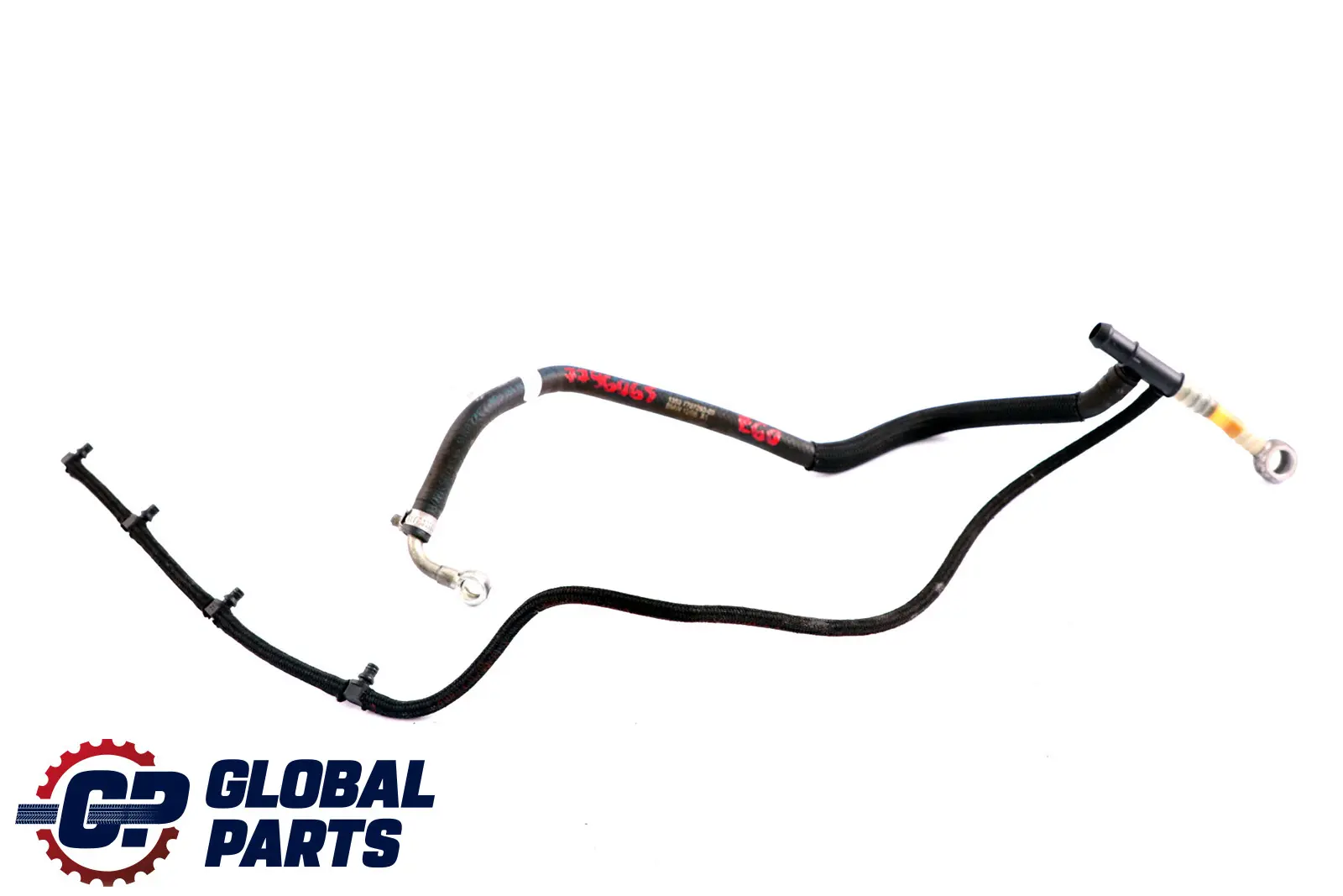 BMW E60 E61 520d M47N2 Complete Fuel Return Line Pipe Hose Diesel 7796065